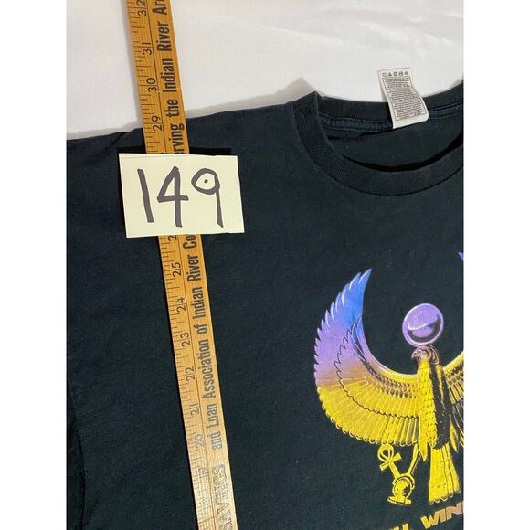 Vintage Earth, Wind & Fire “It Begins With A Dream” Tour T-Shirt Size 2XL Black - Picture 4 of 11